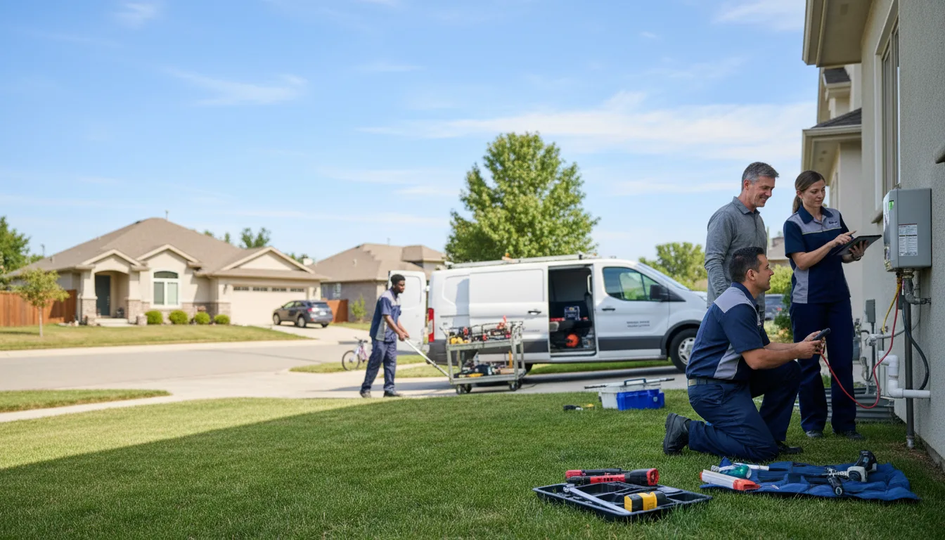Tankless water heater service in Lindsay, CA